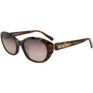 Swarovski SK0384 Womens Plastic Sunglass 52F Dark Havana 53-18 Brown Gradient